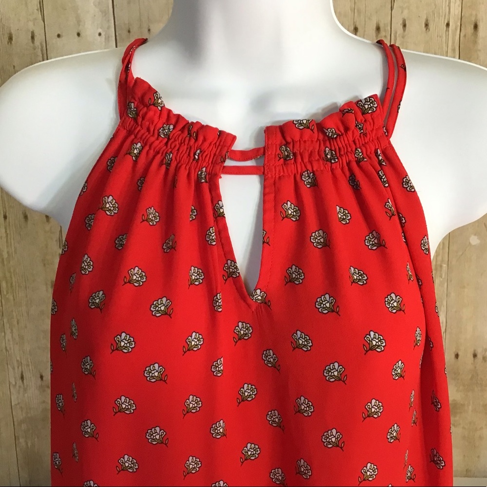 ✨HP✨LOFT Marigold Peplum Halter Tank Top - Picture 8 of 15